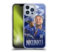 Head Case Designs Officially Licensed Chelsea Football Club Christopher Nkunku 2024/25 First Team Gel Case [Military Grade] Compatible with Apple iPhone 13 Pro Max and Compatible with MagSafe