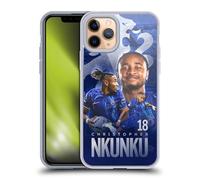Head Case Designs Officially Licensed Chelsea Football Club Christopher Nkunku 2024/25 First Team Gel Case [Military Grade Protection] Compatible with Apple iPhone 11 Pro and Compatible with MagSafe