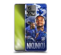 Head Case Designs Officially Licensed Chelsea Football Club Christopher Nkunku 2024/25 First Team Soft Gel Case Compatible With Motorola Moto Edge 30 Fusion