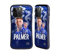 Head Case Designs Officially Licensed Chelsea Football Club Cole Palmer 2024/25 First Team Hybrid Case Compatible With Apple iPhone 15 Pro Max