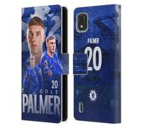 Head Case Designs Officially Licensed Chelsea Football Club Cole Palmer 2024/25 First Team Leather Flip Case Compatible With Nokia C2 2nd Edition