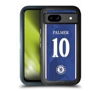 Head Case Designs Officially Licensed Chelsea Football Club Cole Palmer 2025/26 Players Home Kit 1st Group Ultra-Armoured Shockproof Case [Military Grade Protection] Compatible With Google Pixel 8a