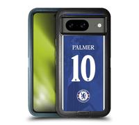 Head Case Designs Officially Licensed Chelsea Football Club Cole Palmer 2025/26 Players Home Kit 1st Group Ultra-Armoured Shockproof Case [Military Grade Protection] Compatible With Google Pixel 8