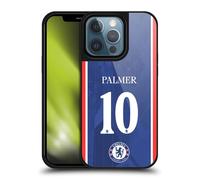 Head Case Designs Officially Licensed Chelsea Football Club Cole Palmer 2025/26 Players Home Kit Gel Armour Case [Military Grade Protection] Compatible With Apple iPhone 13 Pro