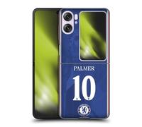 Head Case Designs Officially Licensed Chelsea Football Club Cole Palmer 2025/26 Players Home Kit Hard Back Case Compatible With Oppo Find N2 Flip