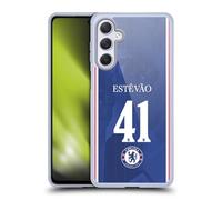Head Case Designs Officially Licensed Chelsea Football Club Estêvão Willian 2025/26 Players Home Kit 2nd Group Gel Case [Military Grade Protection] Compatible With Samsung Galaxy M54 5G