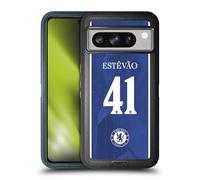 Head Case Designs Officially Licensed Chelsea Football Club Estêvão Willian 2025/26 Players Home Kit 2nd Group Ultra-Armoured Shockproof Case [Military Grade] Compatible With Google Pixel 8 Pro