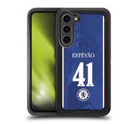 Head Case Designs Officially Licensed Chelsea Football Club Estêvão Willian 2025/26 Players Home Kit 2nd Group Ultra-Armoured Shockproof Case [Military Grade] Compatible With Samsung Galaxy S23+ 5G