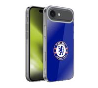 Head Case Designs Officially Licensed Chelsea Football Club Halftone Crest Gel Case [Military Grade Protection] Compatible With Apple iPhone 17 Air