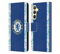 Head Case Designs Officially Licensed Chelsea Football Club Home 2022/23 Kit Leather Flip Case Compatible With Samsung Galaxy S23 FE 5G