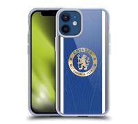 Head Case Designs Officially Licensed Chelsea Football Club Home 2023/24 Kit Gel Case [Military Grade Protection] Compatible With Apple iPhone 12 Mini