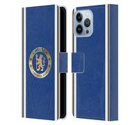 Head Case Designs Officially Licensed Chelsea Football Club Home 2023/24 Kit Leather Book Flip Case Cover Compatible With Apple iPhone 13 Pro Max