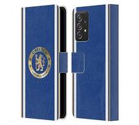 Head Case Designs Officially Licensed Chelsea Football Club Home 2023/24 Kit Leather Flip Case Compatible With Samsung Galaxy A53 5G (2022)
