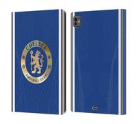 Head Case Designs Officially Licensed Chelsea Football Club Home 2023/24 Kit Leather Flip Case Compatible With Apple iPad Pro 11 M4 2024