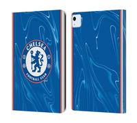 Head Case Designs Officially Licensed Chelsea Football Club Home 2024/25 Kit Leather Flip Case Compatible With Apple iPad Air 11 2020/2022/2024/2025