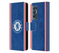 Head Case Designs Officially Licensed Chelsea Football Club Home 2025/26 Kit Leather Flip Case Compatible With Find X3 Neo / Reno5 Pro+ 5G