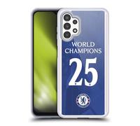 Head Case Designs Officially Licensed Chelsea Football Club Home Kit 2025 World Champions Gel Case [Military Grade Protection] Compatible With Samsung Galaxy A13 (2022)