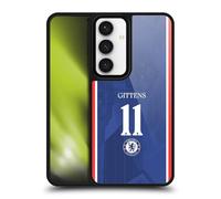 Head Case Designs Officially Licensed Chelsea Football Club Jamie Gittens 2025/26 Players Home Kit 2nd Group Gel Armour Case [Military Grade Protection] Compatible With Samsung Galaxy S24 5G