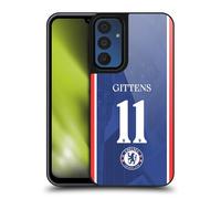 Head Case Designs Officially Licensed Chelsea Football Club Jamie Gittens 2025/26 Players Home Kit 2nd Group Gel Armour Case [Military Grade Protection] Compatible With Samsung Galaxy A15