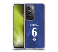 Head Case Designs Officially Licensed Chelsea Football Club Levi Colwill 2025/26 Players Home Kit Gel Case [Military Grade Protection] Compatible With OPPO Reno12 Pro 5G