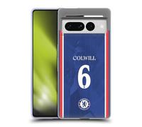 Head Case Designs Officially Licensed Chelsea Football Club Levi Colwill 2025/26 Players Home Kit Gel Case [Military Grade Protection] Compatible With Google Pixel 7 Pro