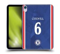 Head Case Designs Officially Licensed Chelsea Football Club Levi Colwill 2025/26 Players Home Kit Gel Case [Military Grade Protection] Compatible With Apple iPad mini (2021/2024)