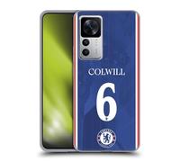 Head Case Designs Officially Licensed Chelsea Football Club Levi Colwill 2025/26 Players Home Kit Gel Case [Military Grade Protection] Compatible With Xiaomi 12T 5G / 12T Pro 5G / Redmi K50 Ultra 5G