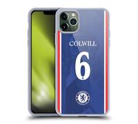 Head Case Designs Officially Licensed Chelsea Football Club Levi Colwill 2025/26 Players Home Kit Gel Case [Military Grade] Compatible with Apple iPhone 11 Pro Max and Compatible with MagSafe