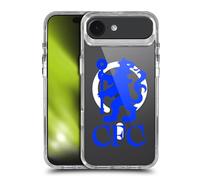 Head Case Designs Officially Licensed Chelsea Football Club Lions Oversized Logo Icon Shockproof Bumper Case [Military Grade Protection] Compatible with Apple iPhone 17 Air and Compatible with MagSafe