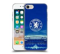 Head Case Designs Officially Licensed Chelsea Football Club Logo Retro Kit and Stadium Gel Case [Military Grade] Compatible with Apple iPhone 7/8 / SE 2020 & 2022 and Compatible with MagSafe