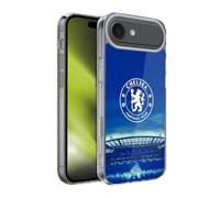 Head Case Designs Officially Licensed Chelsea Football Club Logo Retro Kit and Stadium Gel Case [Military Grade Protection] Compatible with Apple iPhone 17 Air and Compatible with MagSafe