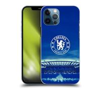 Head Case Designs Officially Licensed Chelsea Football Club Logo Retro Kit and Stadium Hard Back Case Compatible With Apple iPhone 12 Pro Max