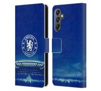 Head Case Designs Officially Licensed Chelsea Football Club Logo Retro Kit and Stadium Leather Flip Case Compatible With Samsung Galaxy A25 5G