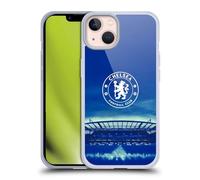 Head Case Designs Officially Licensed Chelsea Football Club Logo Retro Kit and Stadium Soft Gel Case Compatible With Apple iPhone 13