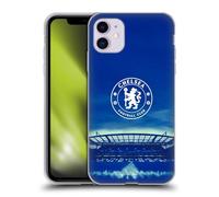 Head Case Designs Officially Licensed Chelsea Football Club Logo Retro Kit and Stadium Soft Gel Case [Military Grade Protection] Compatible With Apple iPhone 11