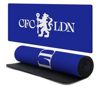 Head Case Designs Officially Licensed Chelsea Football Club Logotype Crest Logo 37.4 x 15.75 x 0.16 inches (900 x 400 mm) - XL Gaming Office Desk PC Keyboard Mouse Mat Pad