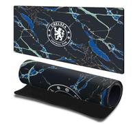 Head Case Designs Officially Licensed Chelsea Football Club Marble Crest Logo Gaming Office Desk PC Keyboard Mouse Mat Pad 23.62 x 11.81 x 0.12 inches (600 x 300 mm) - L