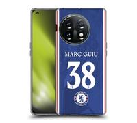 Head Case Designs Officially Licensed Chelsea Football Club Marc Guiu 2025/26 Players Home Kit 2nd Group Gel Case [Military Grade Protection] Compatible With OnePlus 11 5G