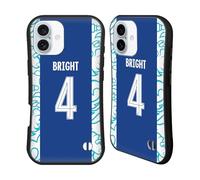 Head Case Designs Officially Licensed Chelsea Football Club Millie Bright 2022/23 Women's Home Kit Hybrid Case Compatible With Apple iPhone 16 Plus