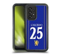 Head Case Designs Officially Licensed Chelsea Football Club Moisés Caicedo 2026/27 Players Home Kit 1st Group Ultra-Armoured Shockproof Case [Military Grade] Compatible With Galaxy A33 5G (2022)
