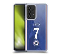 Head Case Designs Officially Licensed Chelsea Football Club Pedro Neto 2025/26 Players Home Kit 1st Group Gel Case [Military Grade Protection] Compatible With Samsung Galaxy A53 5G (2022)