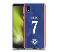 Head Case Designs Officially Licensed Chelsea Football Club Pedro Neto 2025/26 Players Home Kit 1st Group Gel Case [Military Grade Protection] Compatible With Samsung Galaxy A01 Core (2020)