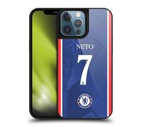 Head Case Designs Officially Licensed Chelsea Football Club Pedro Neto 2025/26 Players Home Kit 1st Group Gel Armour Case [Military Grade Protection] Compatible With Apple iPhone 13 Pro Max