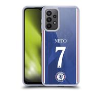 Head Case Designs Officially Licensed Chelsea Football Club Pedro Neto 2025/26 Players Home Kit Gel Case [Military Grade Protection] Compatible With Samsung Galaxy A23 / 5G (2022)