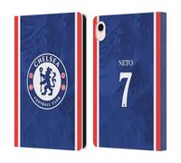 Head Case Designs Officially Licensed Chelsea Football Club Pedro Neto 2025/26 Players Home Kit Leather Flip Case Compatible With Apple iPad mini (2021/2024)