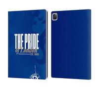 Head Case Designs Officially Licensed Chelsea Football Club Pride Of London Retro Kit and Stadium Leather Flip Case Compatible With Apple iPad Pro 12.9 2020/2021/2022