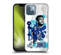 Head Case Designs Officially Licensed Chelsea Football Club Reece James 2022/23 First Team Hard Back Case Compatible With Apple iPhone 13