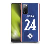 Head Case Designs Officially Licensed Chelsea Football Club Reece James 2025/26 Players Home Kit 1st Group Hard Back Case Compatible With Samsung Galaxy S20 FE / 5G