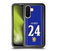 Head Case Designs Officially Licensed Chelsea Football Club Reece James 2026/27 Players Home Kit 1st Group Ultra-Armoured Shockproof Case [Military Grade] Compatible With Samsung Galaxy A26 5G