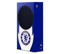 Head Case Designs Officially Licensed Chelsea Football Club Side Details Art Game Console Wrap Case Cover Compatible With Xbox Series S Console
